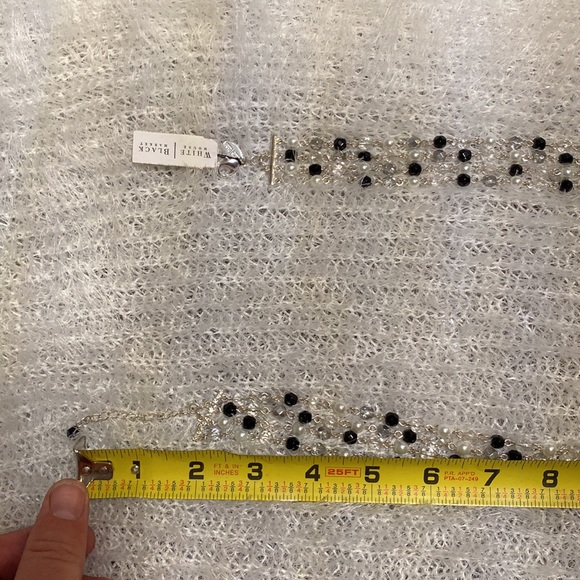 WHBM Silver, Beaded Necklace - Picture 8 of 9